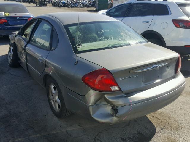 1FAFP55263G191843 - 2003 FORD TAURUS SES GRAY photo 3