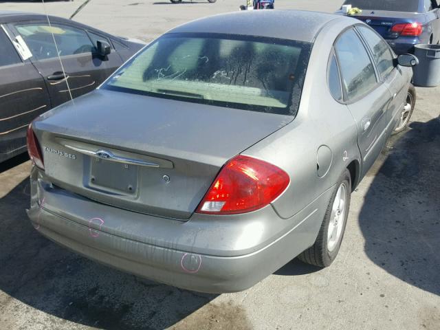 1FAFP55263G191843 - 2003 FORD TAURUS SES GRAY photo 4