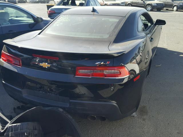 2G1FL1EP3E9800746 - 2014 CHEVROLET CAMARO ZL1 黑色 照片 4