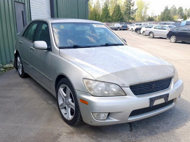 JTHBD192120042489 - 2002 LEXUS IS 300 SILVER photo 1