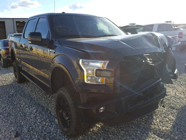 1FTFW1EF7FKD45972 - 2015 FORD F150 SUPER BLACK photo 1