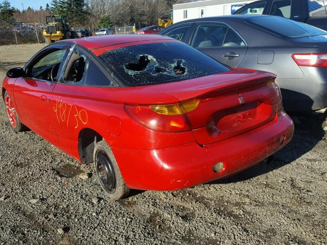 1G8ZR12771Z321621 - 2001 SATURN SC2 RED photo 3