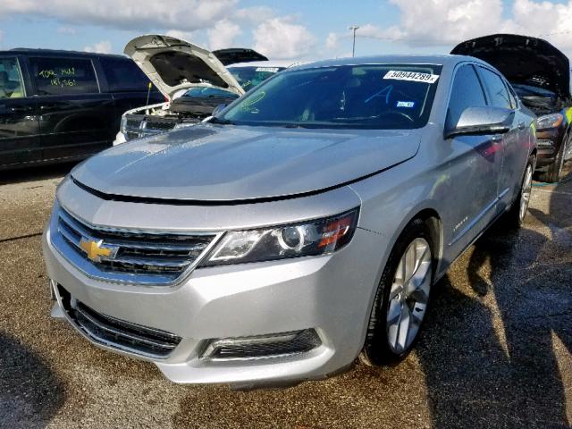 2G1145S30G9137753 - 2016 CHEVROLET IMPALA LTZ SILVER photo 2