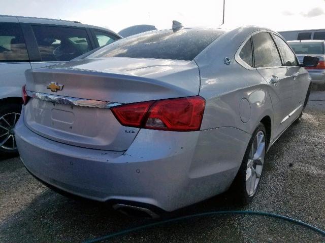 2G1145S30G9137753 - 2016 CHEVROLET IMPALA LTZ SILVER photo 4