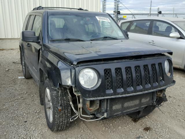 1J4NF2GB1BD108169 - 2011 JEEP PATRIOT BLACK photo 1