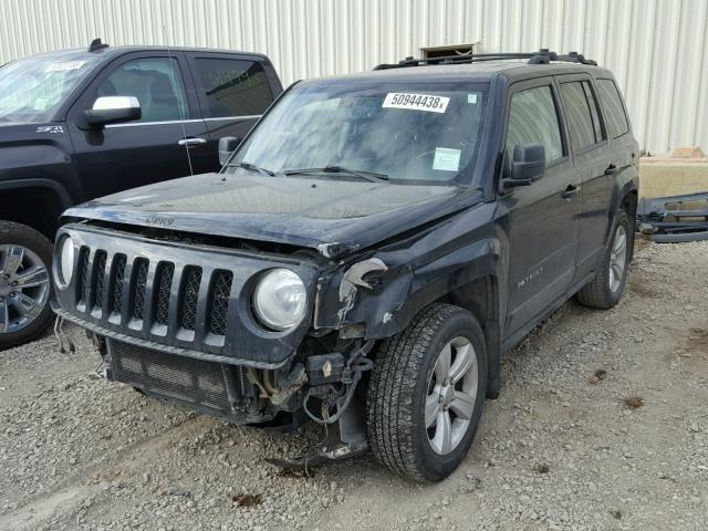 1J4NF2GB1BD108169 - 2011 JEEP PATRIOT BLACK photo 2