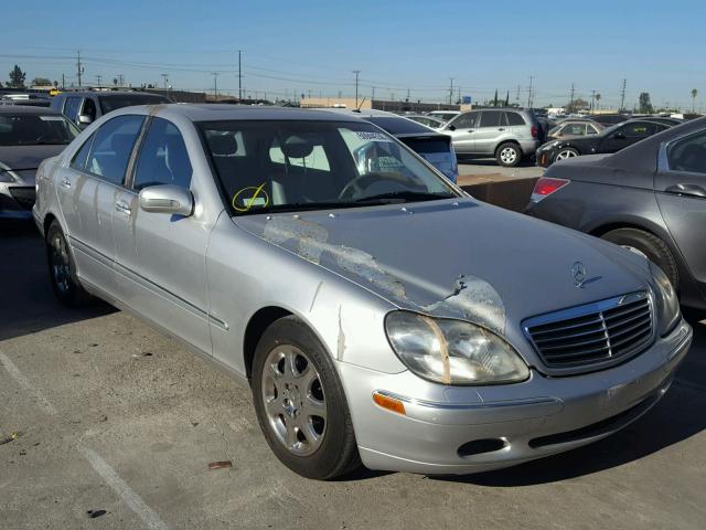 WDBNG75JXYA109128 - 2000 MERCEDES-BENZ S 500 SILVER photo 1
