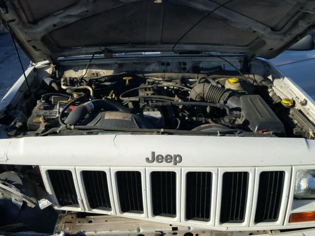 1J4FT78S6XL605689 - 1999 JEEP CHEROKEE L WHITE photo 7