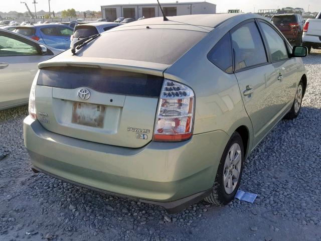 JTDKB20U387817838 - 2008 TOYOTA PRIUS GREEN photo 4