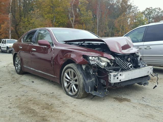 JTHBL46F875037506 - 2007 LEXUS LS 460 MAROON photo 1