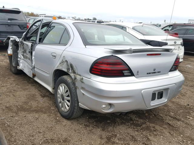 1G2NE52E65M217277 - 2005 PONTIAC GRAND AM S SILVER photo 3