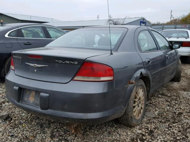 1C3EL56R25N661589 - 2005 CHRYSLER SEBRING TO GRAY photo 4