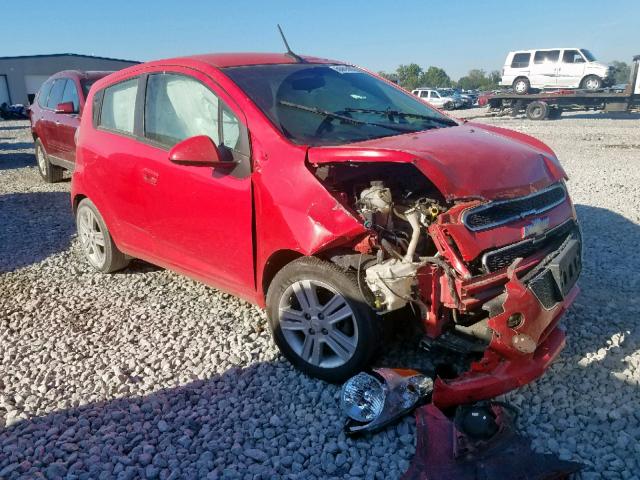 KL8CA6S96DC521682 - 2013 CHEVROLET SPARK LS RED photo 1