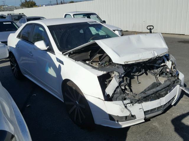 1G6DE5E5XC0115328 - 2012 CADILLAC CTS LUXURY WHITE photo 1