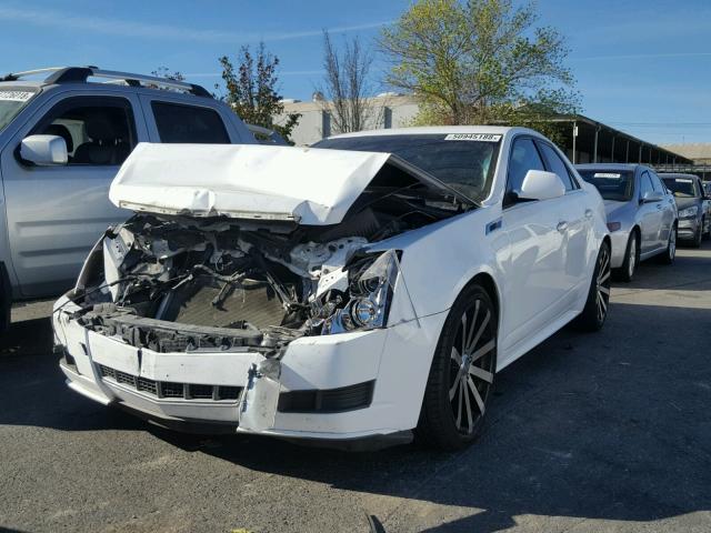 1G6DE5E5XC0115328 - 2012 CADILLAC CTS LUXURY WHITE photo 2