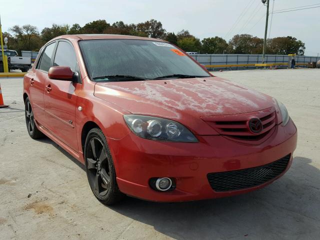 JM1BK143441151100 - 2004 MAZDA 3 HATCHBAC RED photo 1