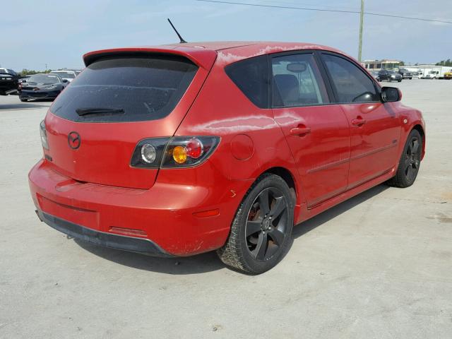 JM1BK143441151100 - 2004 MAZDA 3 HATCHBAC RED photo 4