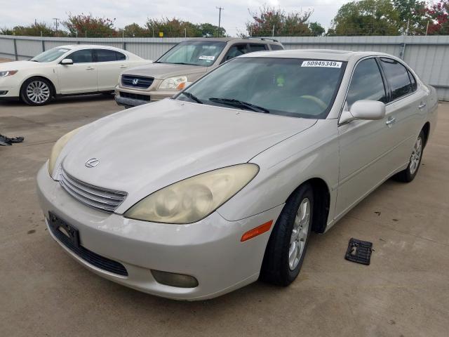 JTHBA30G540004327 - 2004 LEXUS ES 330 TAN photo 2