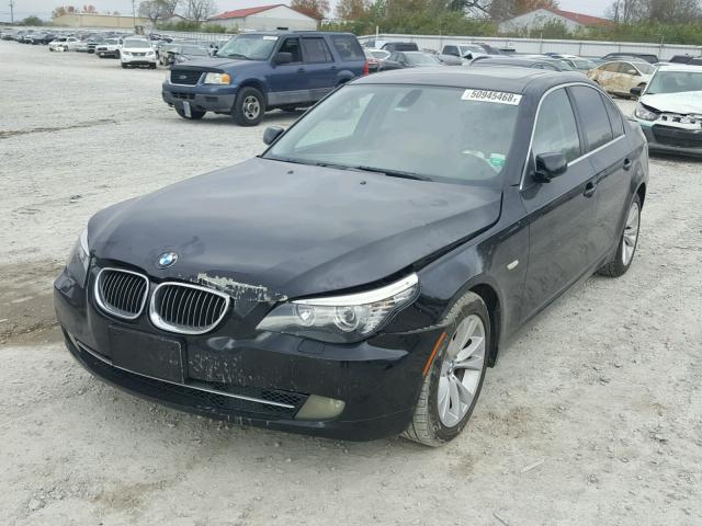 WBANW13509C162463 - 2009 BMW 535 I BLACK photo 2