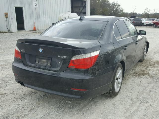 WBANW13509C162463 - 2009 BMW 535 I BLACK photo 4