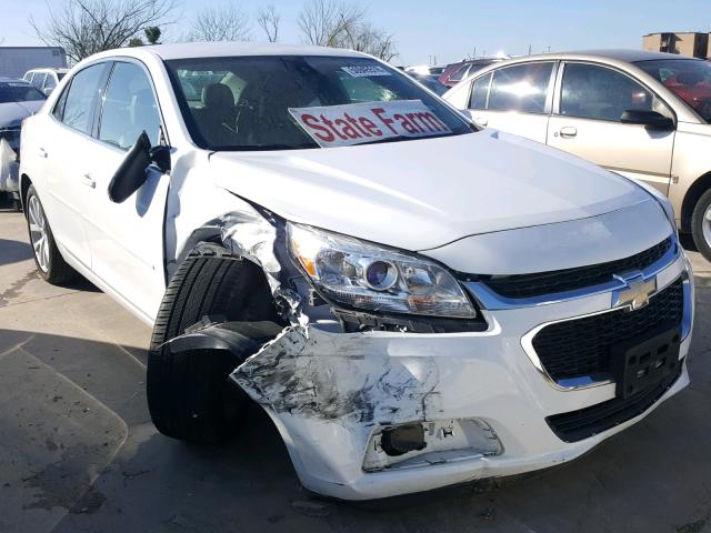 1G11D5SL7FF309654 - 2015 CHEVROLET MALIBU 2LT WHITE photo 1