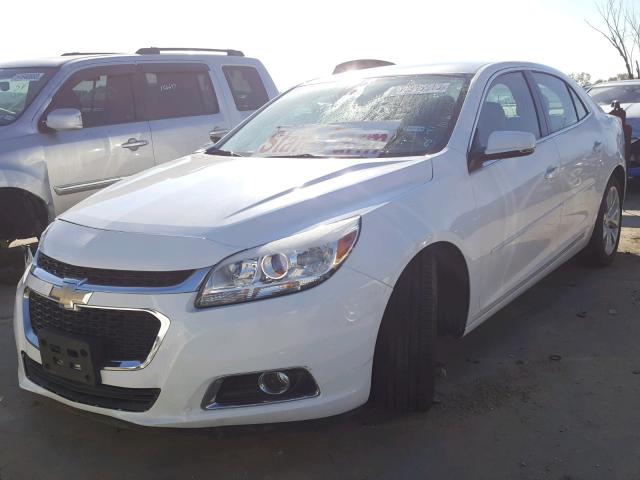 1G11D5SL7FF309654 - 2015 CHEVROLET MALIBU 2LT WHITE photo 2