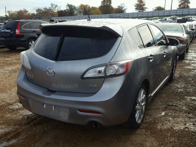 JM1BL1L50C1585948 - 2012 MAZDA 3 S SILVER photo 4