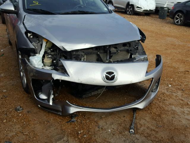 JM1BL1L50C1585948 - 2012 MAZDA 3 S SILVER photo 9