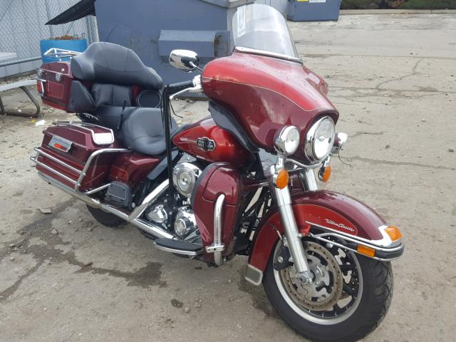 1HD1FC4168Y708191 - 2008 HARLEY-DAVIDSON FLHTCUI BURGUNDY photo 1