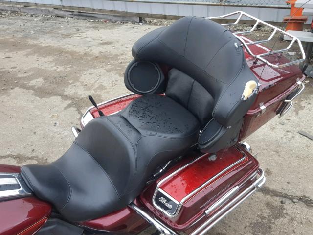1HD1FC4168Y708191 - 2008 HARLEY-DAVIDSON FLHTCUI BURGUNDY photo 6