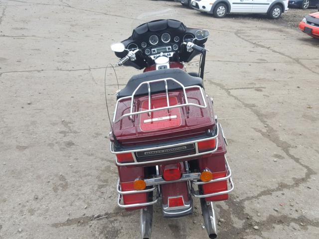 1HD1FC4168Y708191 - 2008 HARLEY-DAVIDSON FLHTCUI BURGUNDY photo 9