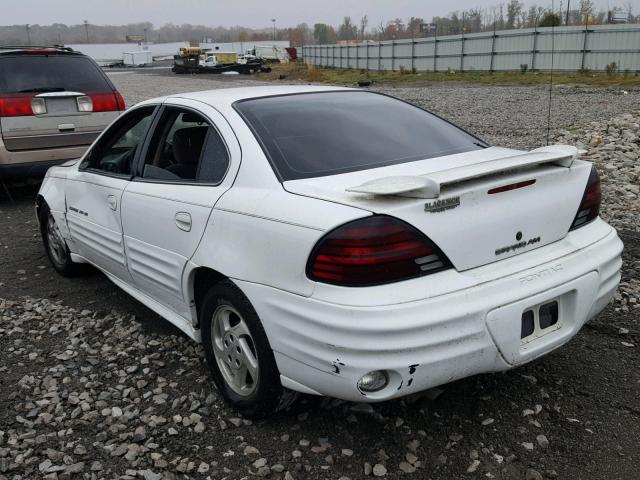 1G2NF52T5YC531332 - 2000 PONTIAC GRAND AM S WHITE photo 3