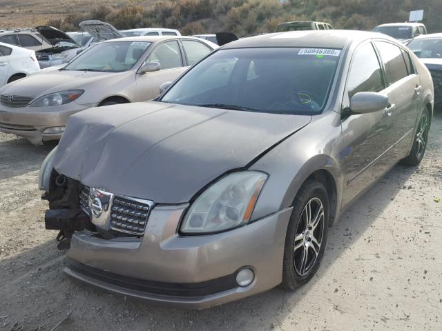 1N4BA41E06C837125 - 2006 NISSAN MAXIMA SE SILVER photo 2