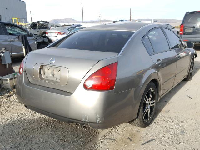 1N4BA41E06C837125 - 2006 NISSAN MAXIMA SE SILVER photo 4