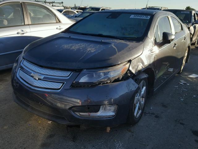 1G1RH6E4XDU136481 - 2013 CHEVROLET VOLT GRAY photo 2