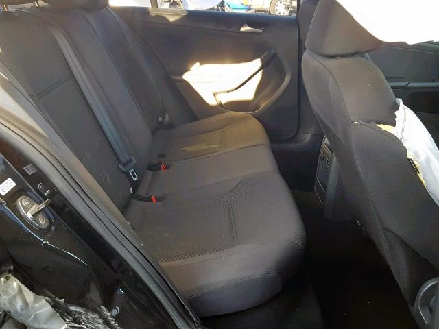 3VW2K7AJ6EM440969 - 2014 VOLKSWAGEN JETTA BASE 黑色 照片 6
