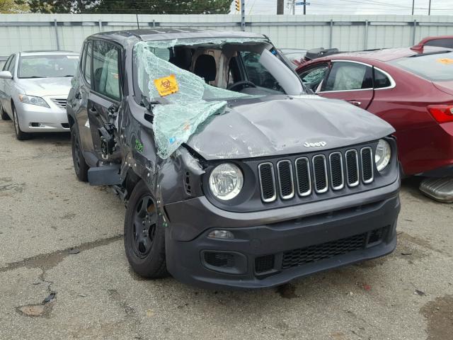 ZACCJAAW3GPC55118 - 2016 JEEP RENEGADE S Boz foto 1