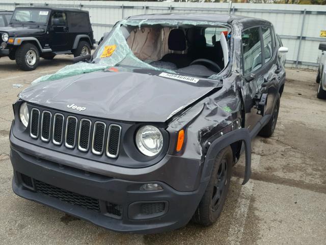 ZACCJAAW3GPC55118 - 2016 JEEP RENEGADE S Boz foto 9
