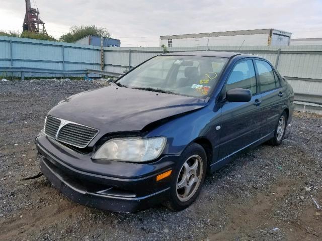 JA3AJ86E83U060624 - 2003 MITSUBISHI LANCER OZ GRAY photo 2