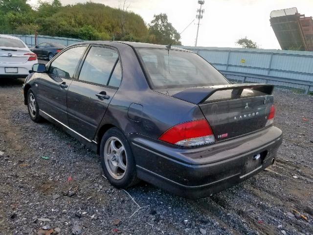 JA3AJ86E83U060624 - 2003 MITSUBISHI LANCER OZ GRAY photo 3