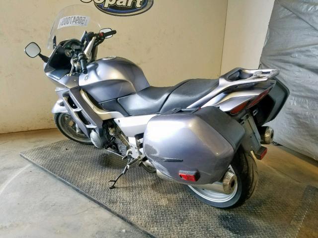 JYARP09E64A000646 - 2004 YAMAHA FJR1300 A GRAY photo 3