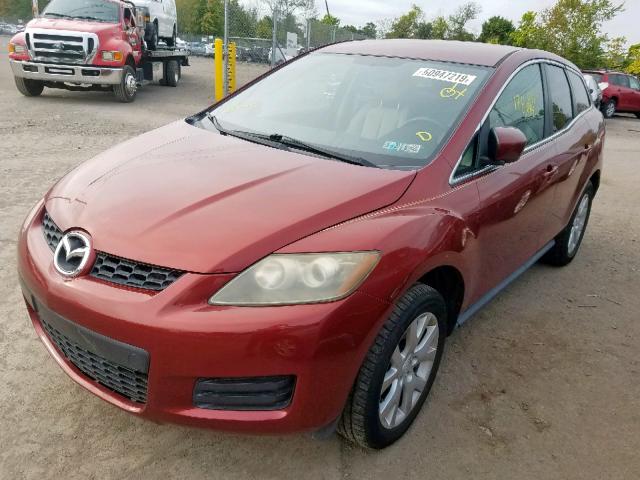 JM3ER29L970161260 - 2007 MAZDA CX-7 RED photo 2