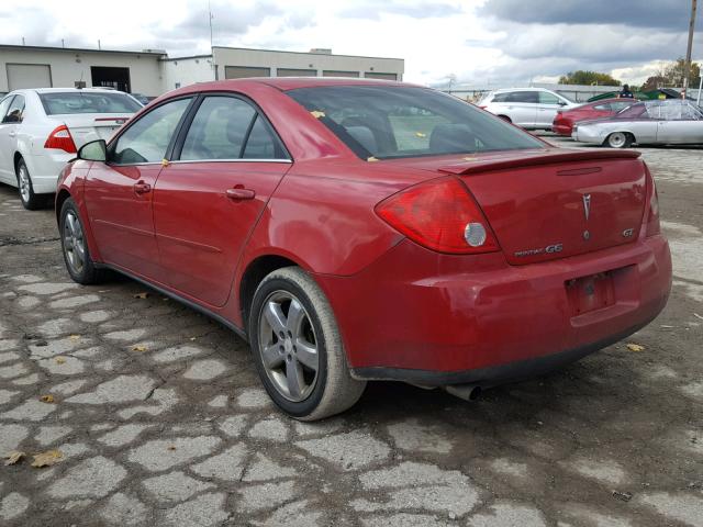 1G2ZH58N774157061 - 2007 PONTIAC G6 GT RED photo 3