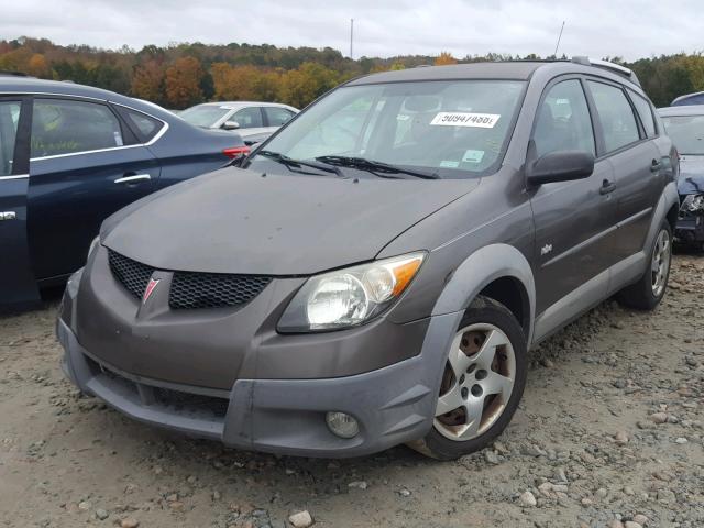 5Y2SL648X3Z439970 - 2003 PONTIAC VIBE GRAY photo 2