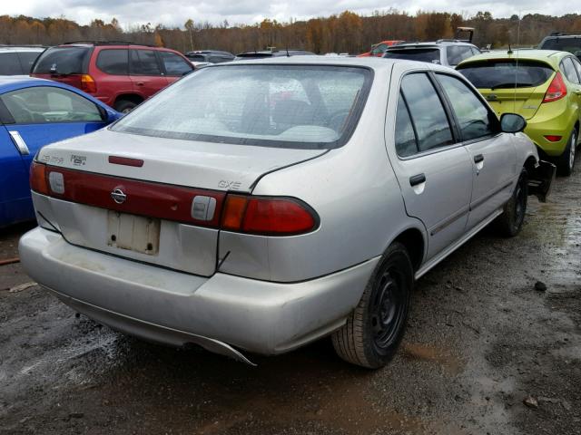 1N4AB41D5WC734766 - 1998 NISSAN SENTRA E SILVER photo 4