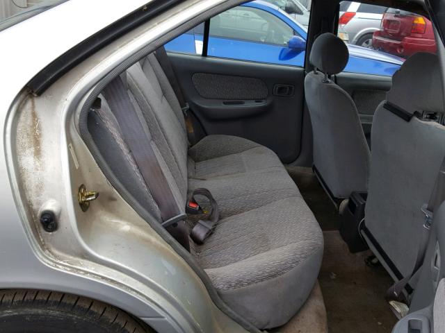 1N4AB41D5WC734766 - 1998 NISSAN SENTRA E SILVER photo 6