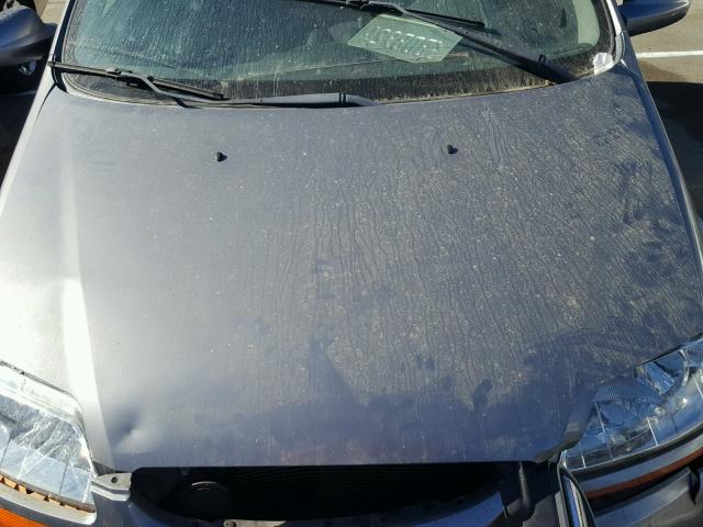 KL1TD66687B763177 - 2007 CHEVROLET AVEO BASE Boz foto 7