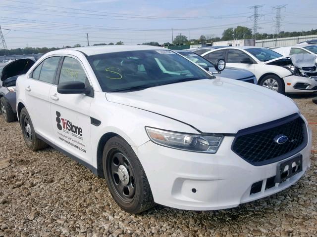 1FAHP2L89DG134794 - 2013 FORD TAURUS POL WHITE photo 1