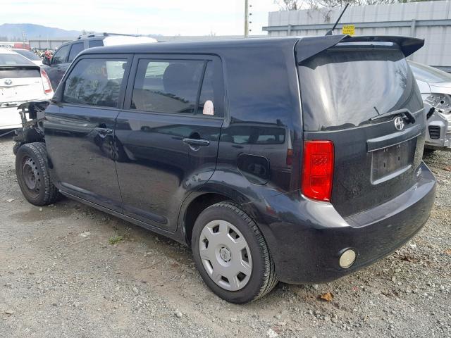 JTLKE50E381055409 - 2008 TOYOTA SCION XB 黑色 照片 3