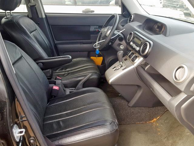 JTLKE50E381055409 - 2008 TOYOTA SCION XB 黑色 照片 5